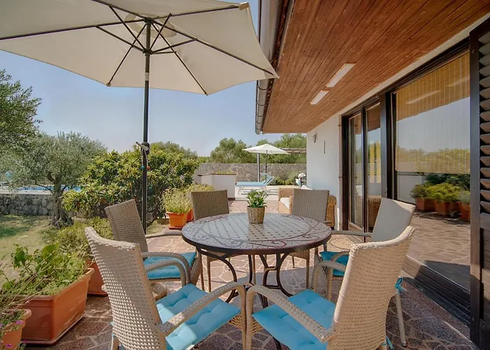 With A Beautiful Sea View Near The - By Traveler Tourist Agency Krk Id 2175 Kornić