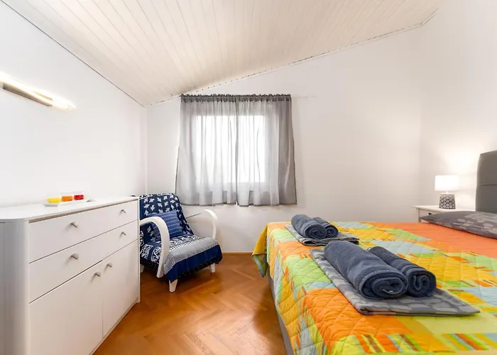With A Beautiful Sea View Near The - By Traveler Tourist Agency Krk Id 2175