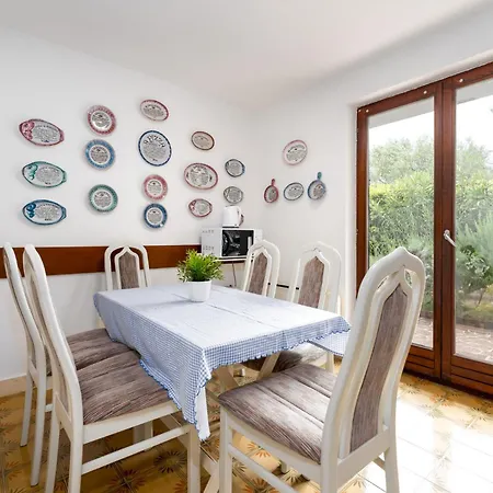 With A Beautiful Sea View Near The - By Traveler Tourist Agency Krk Id 2175 Vila